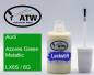 Preview: Audi, Azores Green Metallic, LX6S / 6G: 20ml Lackstift, von ATW Autoteile West.